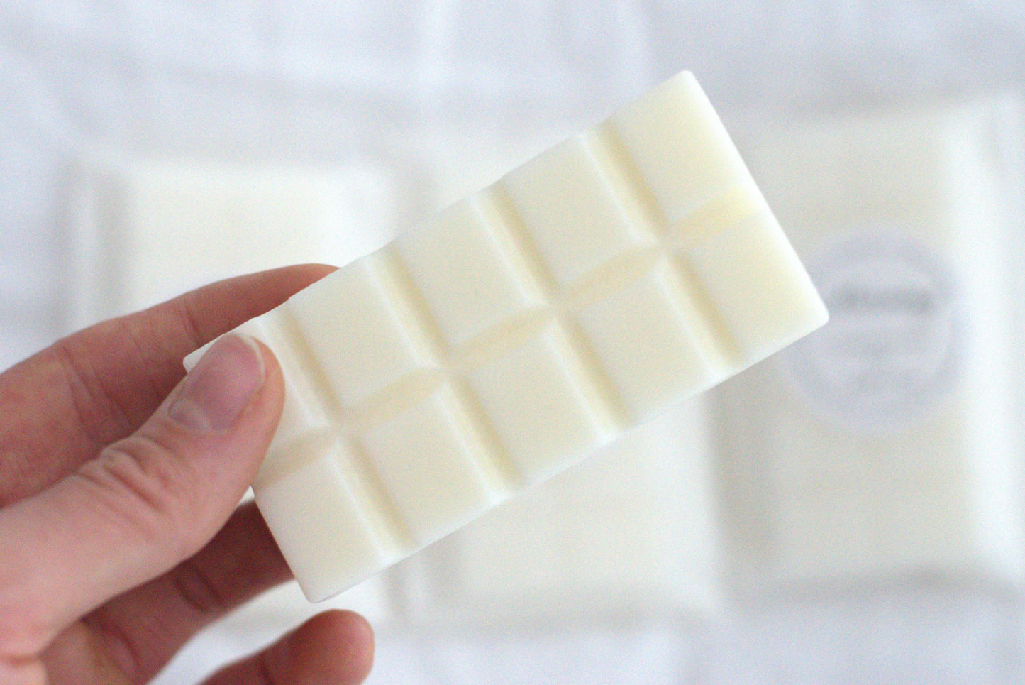 Essential oil wax melt | White chocolate bar shaped | Aromatherapy Wax Melts