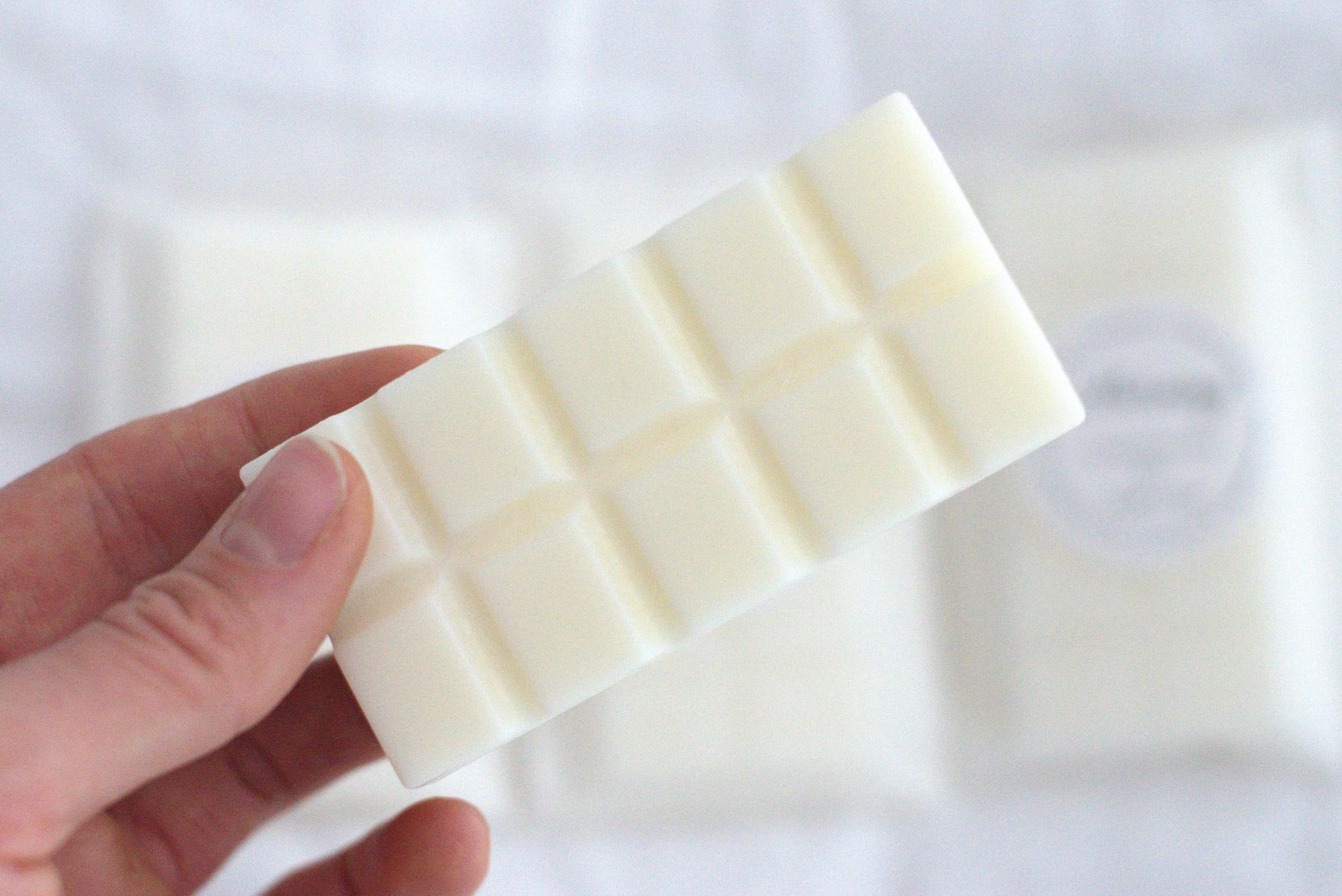 Essential oil wax melt | White chocolate bar shaped | Aromatherapy Wax Melts