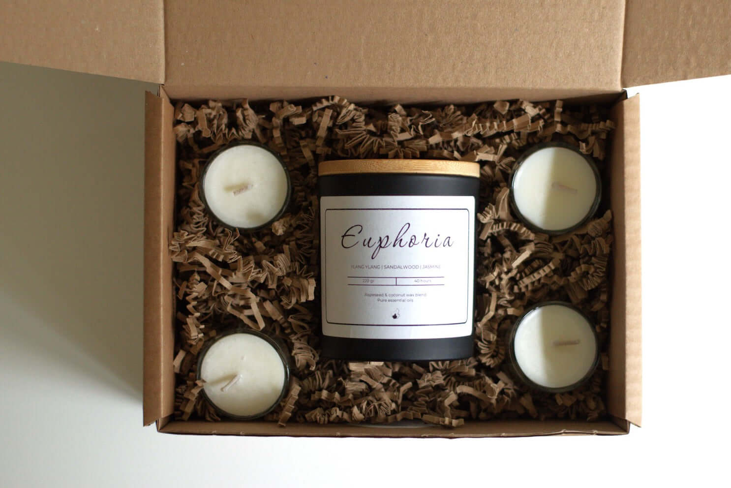 Euphoria Candle Gift Box - Wonder Wick | Scented Aromatherapy Candles