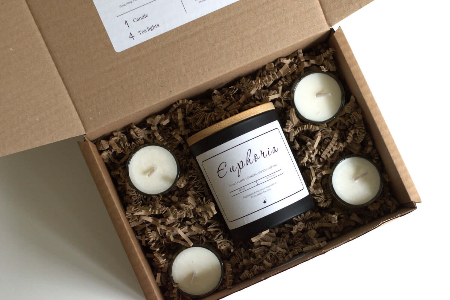 Euphoria Candle gift box - Wonder Wick Scented Aromatherapy Candles