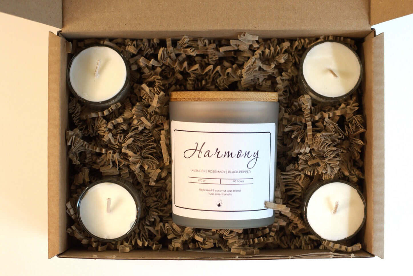 Harmony Candle gift set - Wonder Wick Scented Aromatherapy Candles